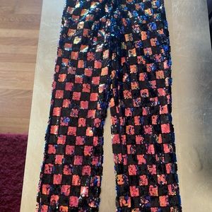 Retro Sequence Pants